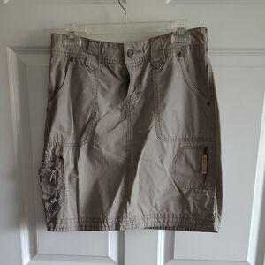 Cabela's Taupe Mini Skirt